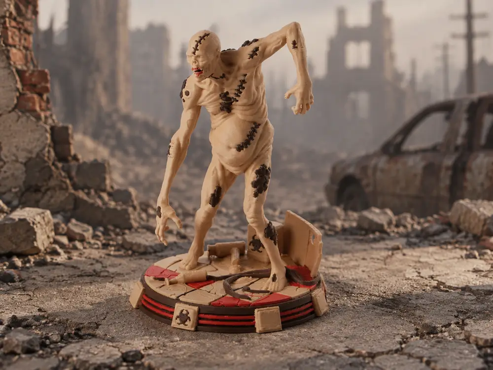 Stitched Abomination – Mutant Horror Creature Statue