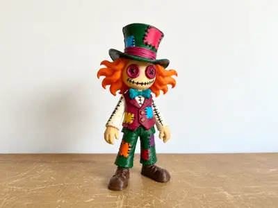 Mad Hatter Inspired Halloween Figure