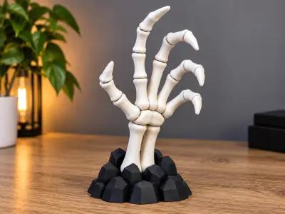 Skeleton hand
