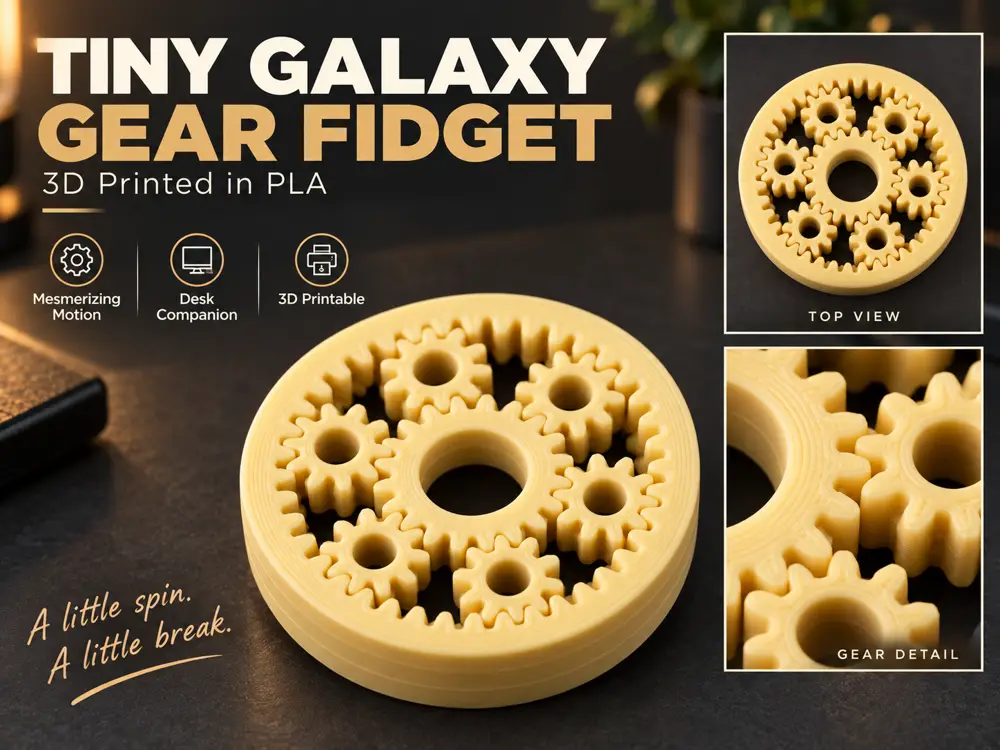 Tiny Galaxy – Gear Fidget