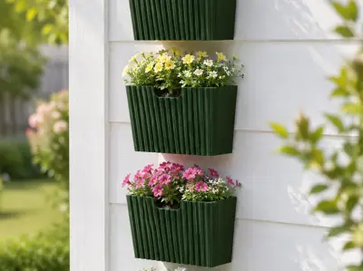 Wall Mounted Flower Planter Set – 6 Sizes