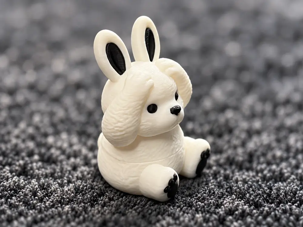 旋转解压玩具系列-小兔子