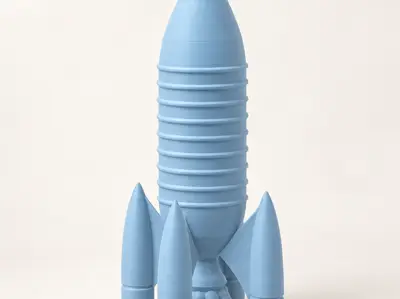 Retro Rocket Decoration Upgrading