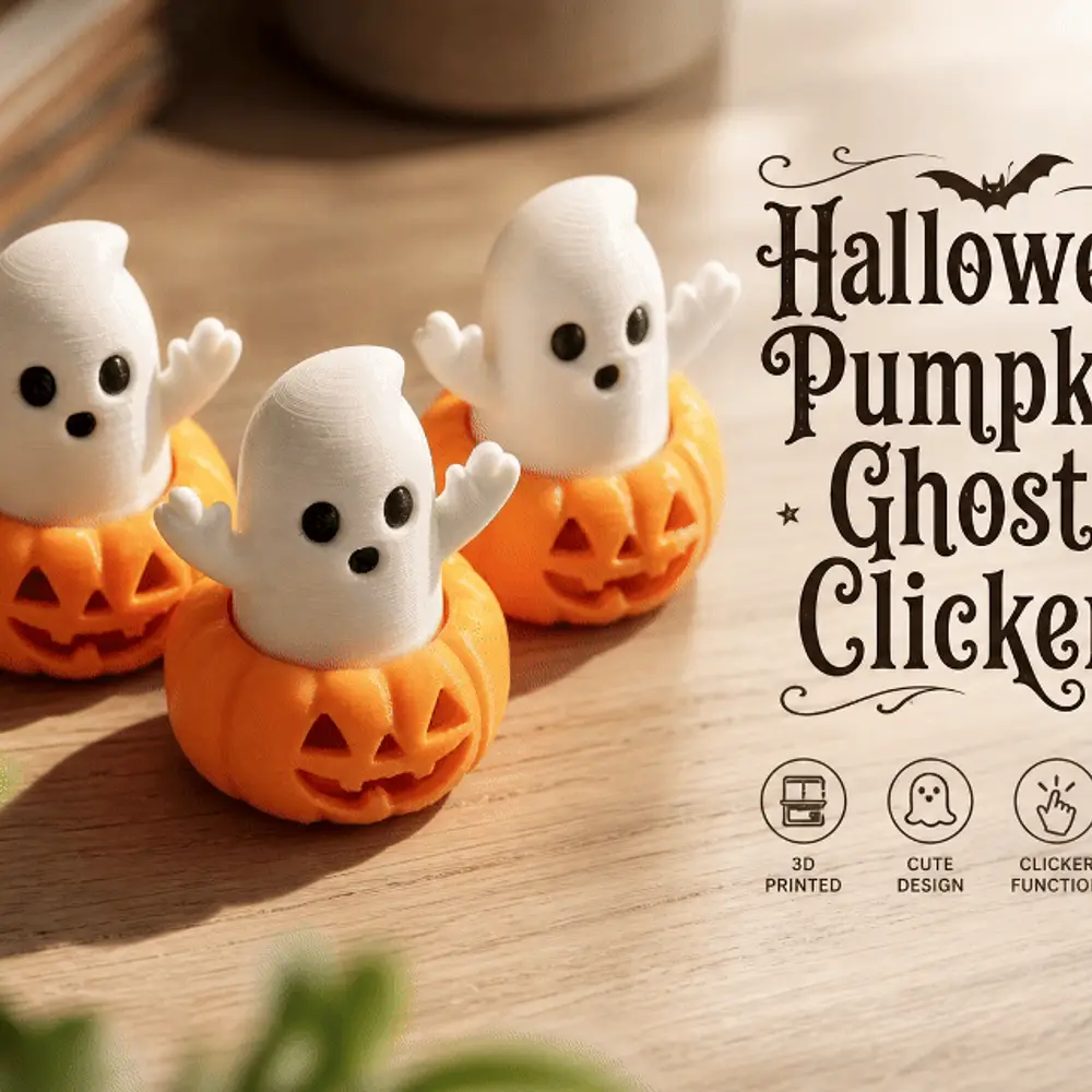 Halloween Pumpkin Ghost Clicker