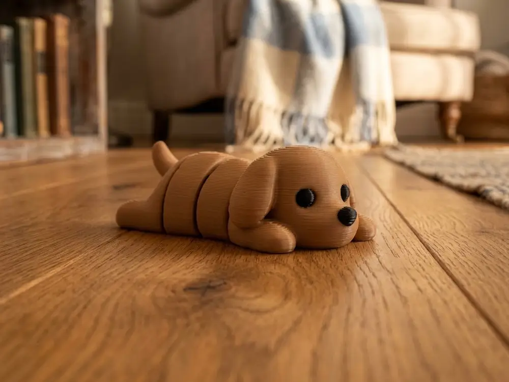 Articulated dog