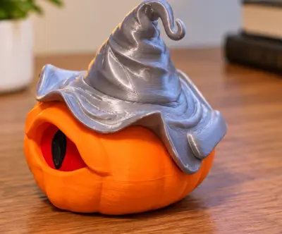 Seeing Wizard Pumpkin