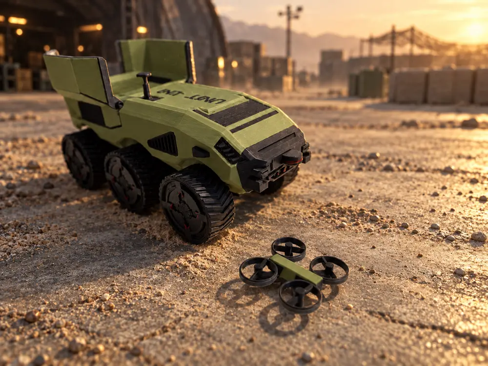 UNIT-04 Tactical Drone Rover
