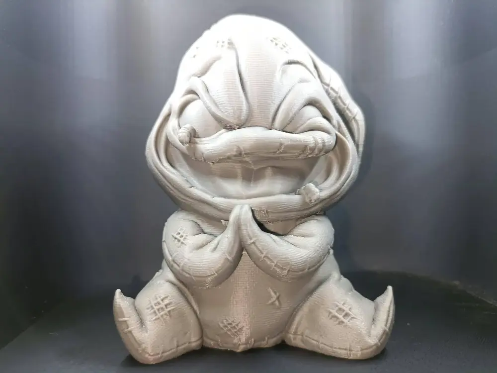 Chibi Oogie Boogie Sitting Electric Tea Lights Halloween