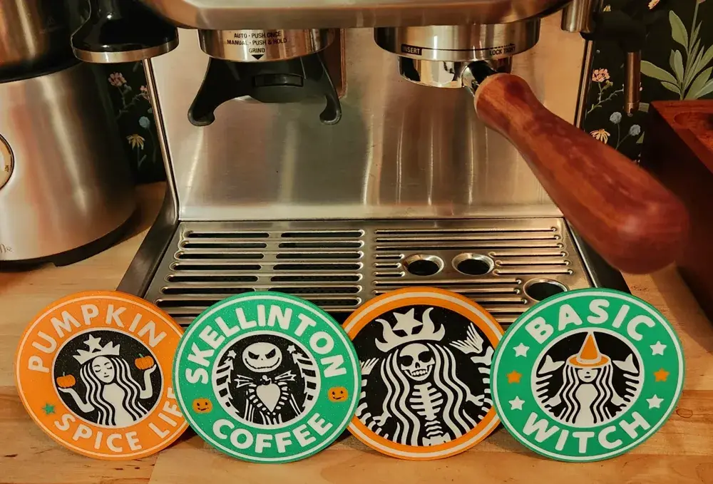 Halloween Coffee Coasters Starbucks