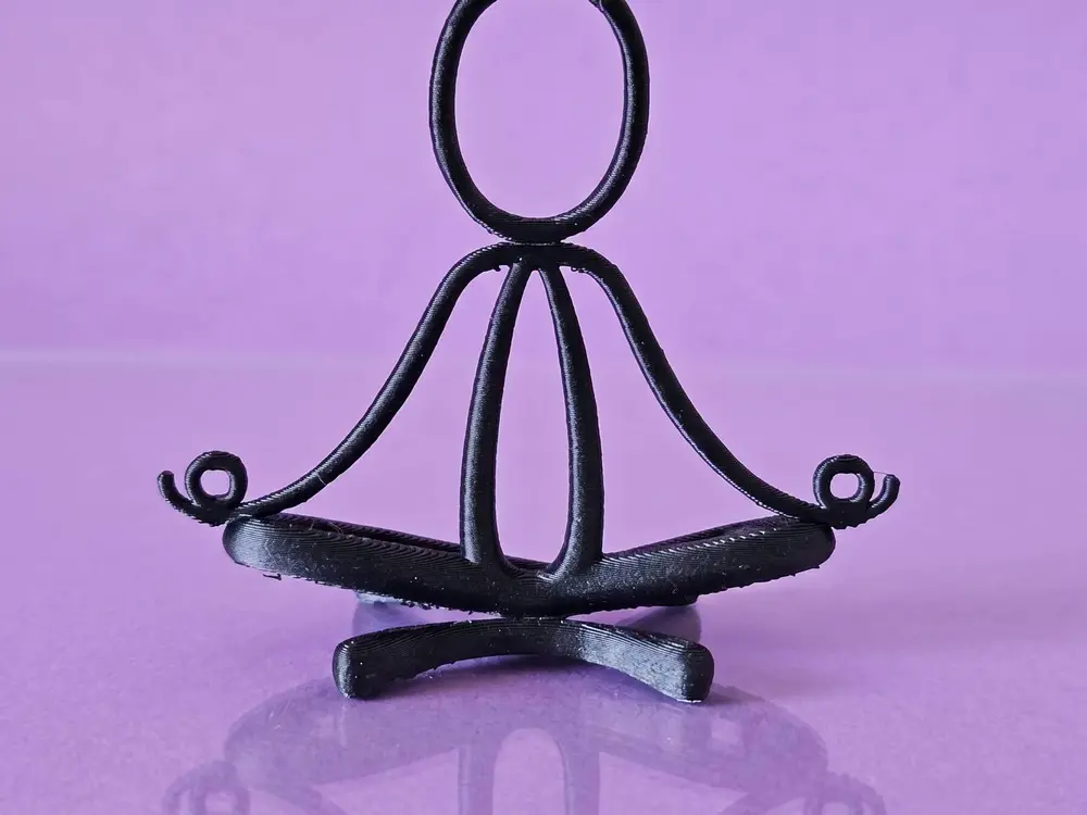 Meditating Yoga Stickman