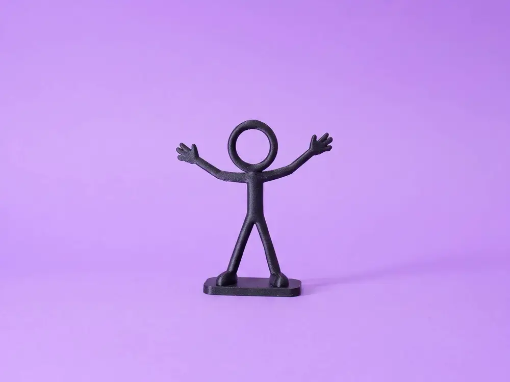 Happy Cheering Stickman
