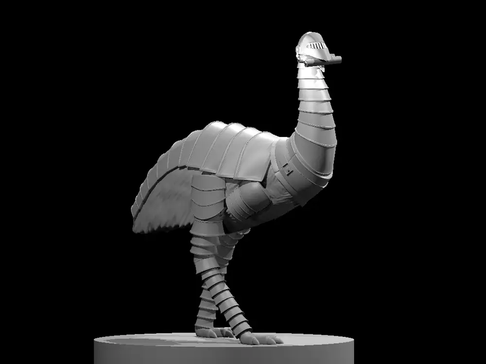 Emu, Armored Emu and Emu with Dynomite