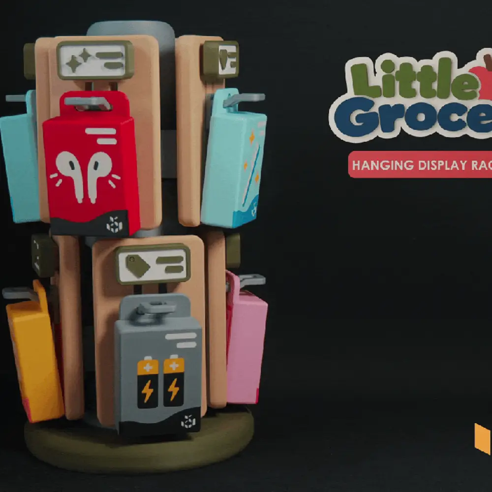 Little Grocer | Rotating Hanging Display Rack