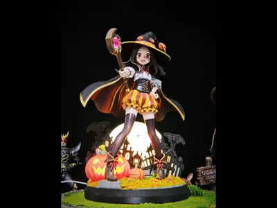 《擅长捉弄的高木同学》高木さん 万圣节 魔法少女 高28cm