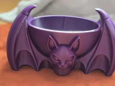 Halloween Bat candy holder