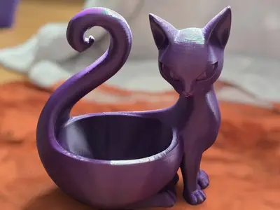 Halloween Cat Candy Holder