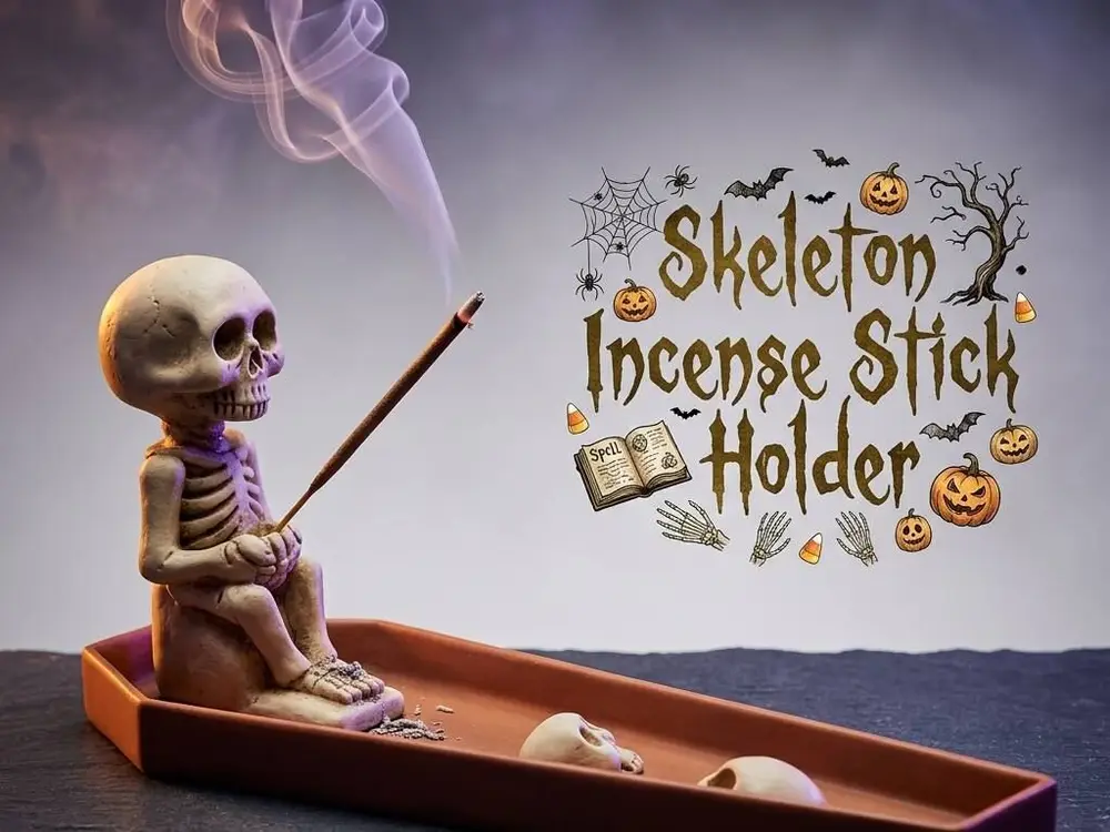 🎃💀Skeleton Incense Stick Holder🎃💀