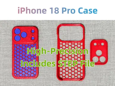 iPhone 18 Pro高精度手机壳 含STEP