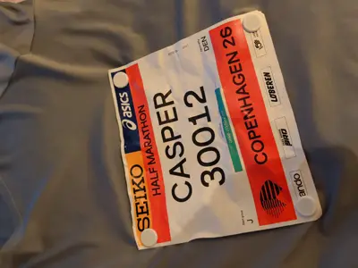 Magnetic Bib Holder for Race - Running Cycling etc
