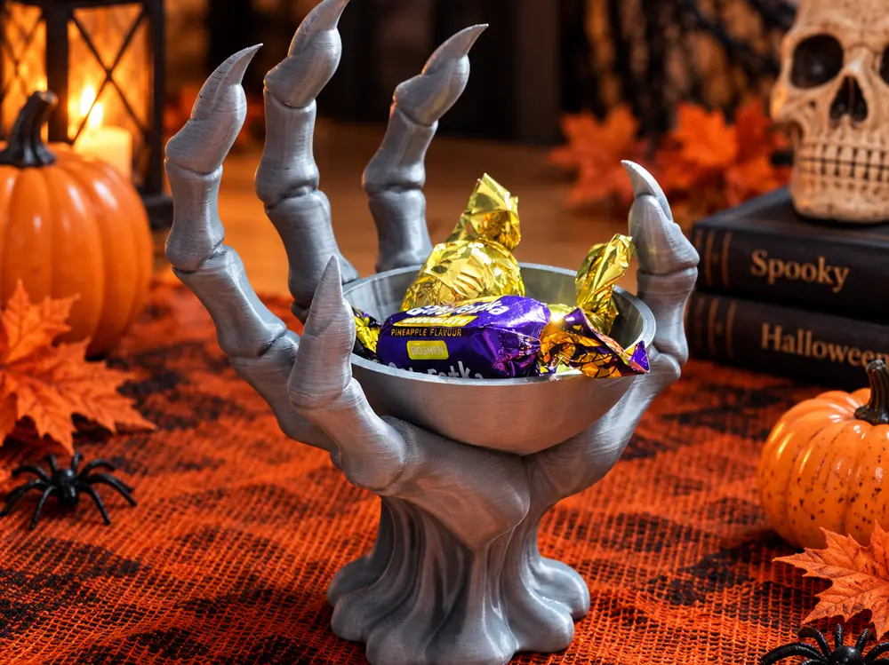 Halloween Creepy Hand Candy holder