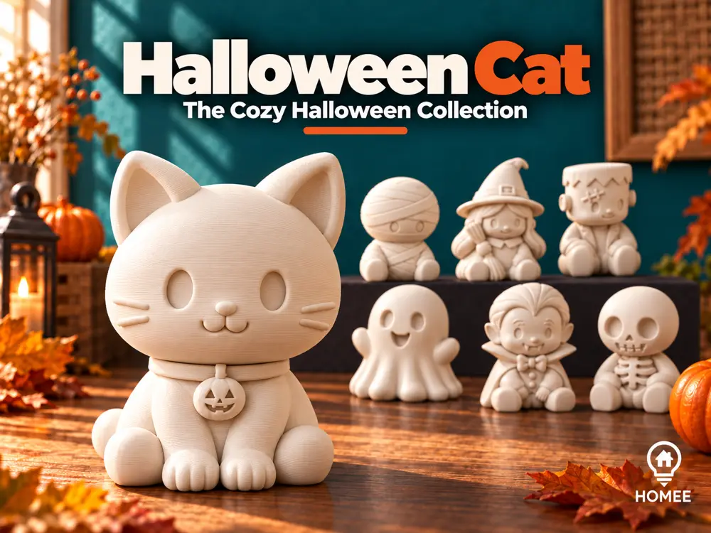 Halloween Cat - The Cozy Halloween Collection