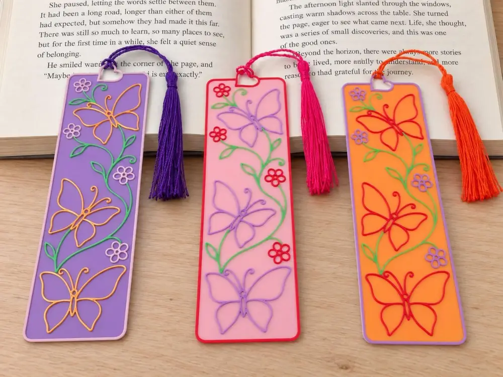 Butterfly Kiss Bookmark