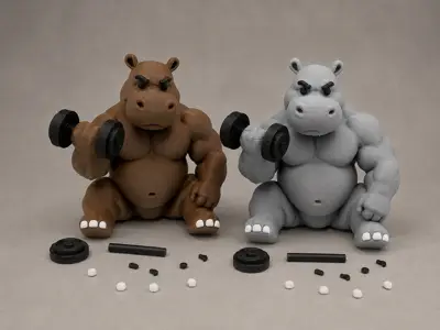 GYM Hippo (No ACE, multipart)
