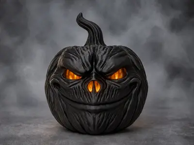 Shadow Grin – LED Pumpkin