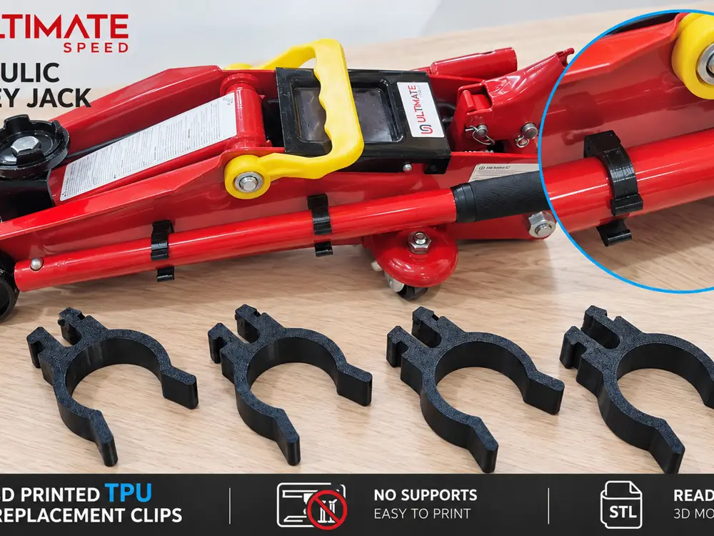 Ultimate Speed 500533 Hydraulic Trolley Jack – TPU Replacement Handle Clips
