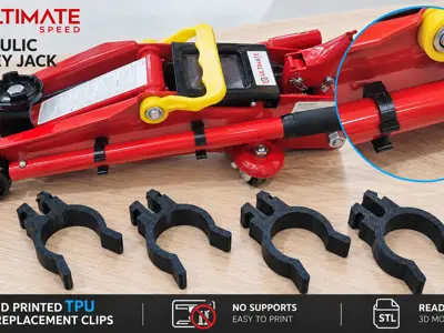 Ultimate Speed 500533 Hydraulic Trolley Jack – TPU Replacement Handle Clips