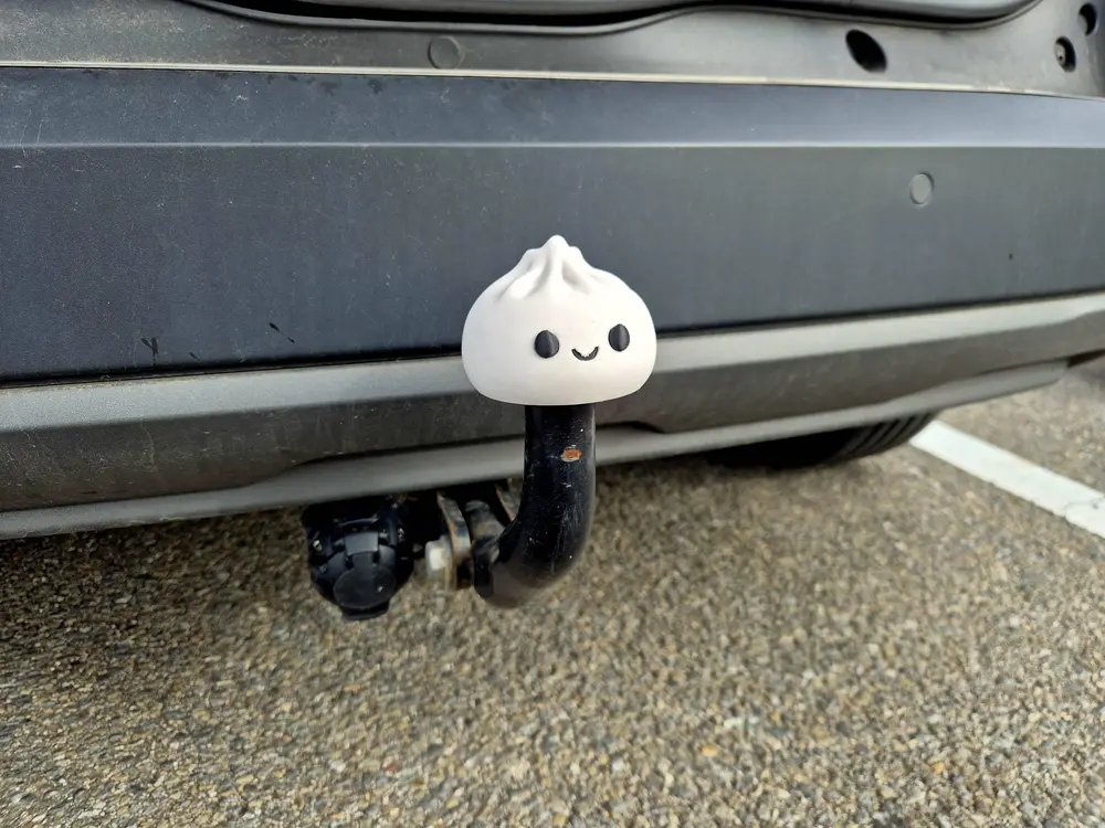 Bao bun dumpling Hitch Ball cover