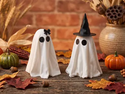 Halloween Ghost Duo