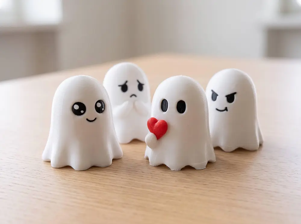 Cute Halloween Ghost chibi toy