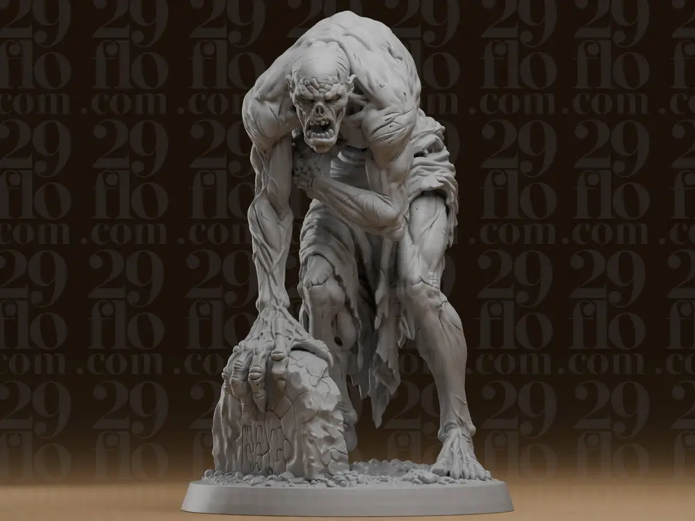 #662 Graveyard Ghoul Statue