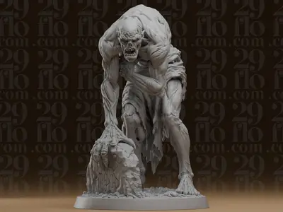 #662 Graveyard Ghoul Statue