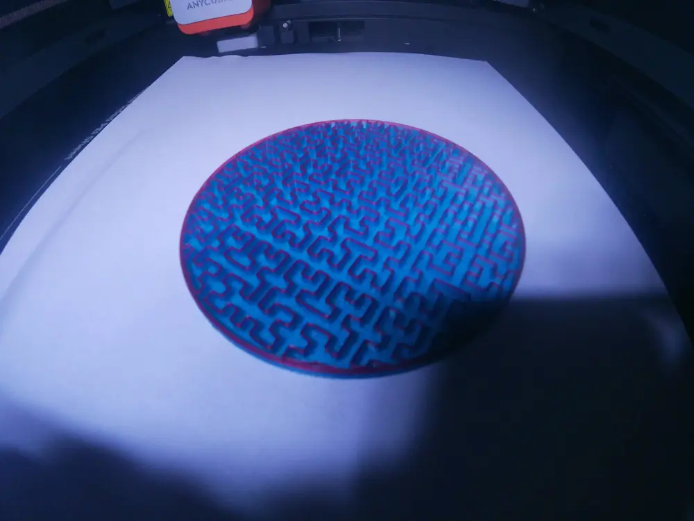 Forbidden-lattice style coaster
