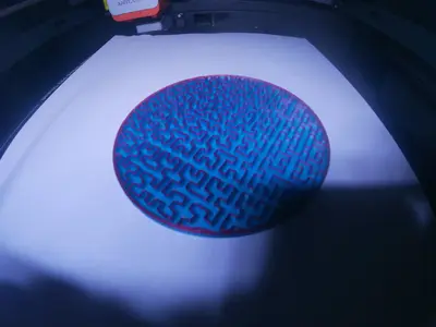 Forbidden-lattice style coaster
