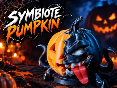 Symbiote Pumpkin Lantern – 4 Colours