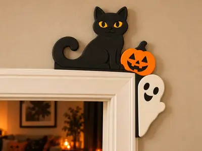 Halloween Corner Decor
