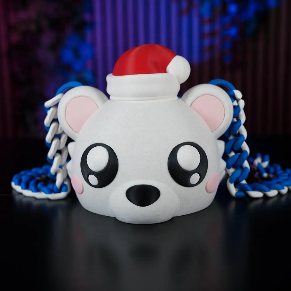 Christmas Teddy Bear Bag
