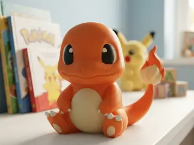 Pokemon Charmander Statue