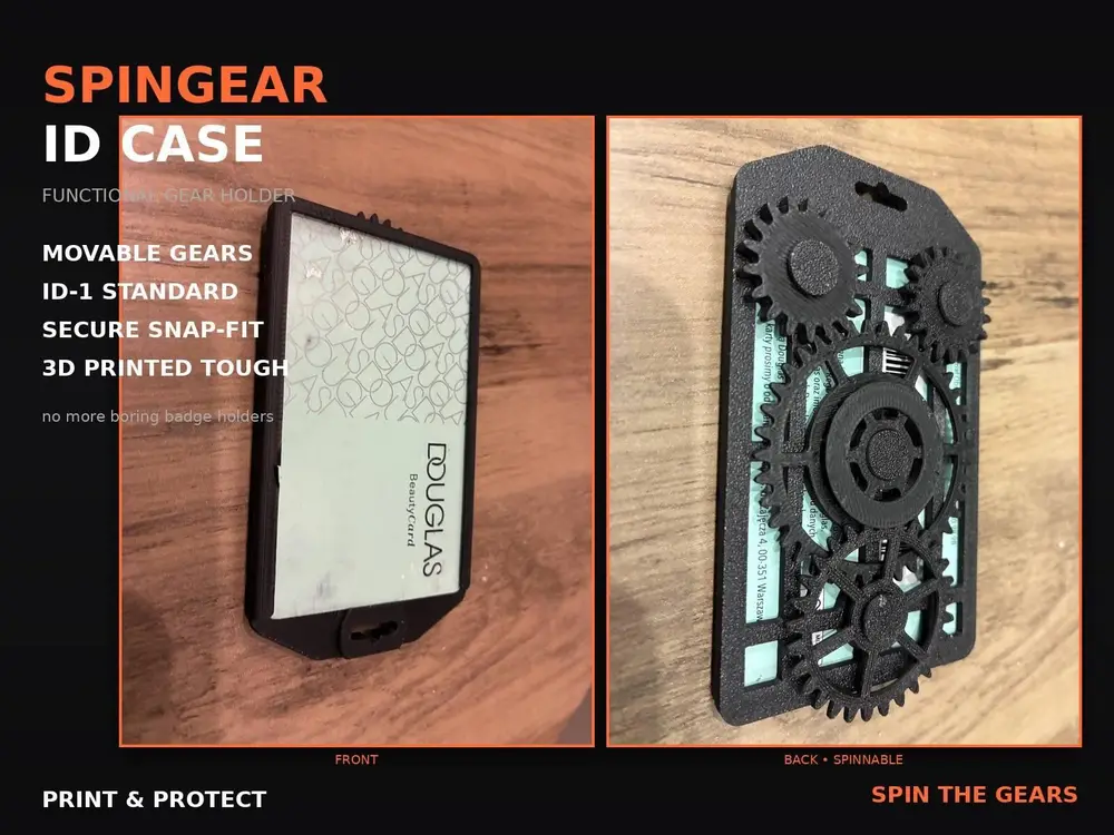 SPINGEAR ID CASE – FUNCTIONAL GEAR HOLDER