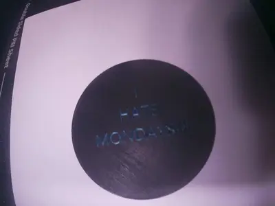 coaster (i hate mondays) fast print