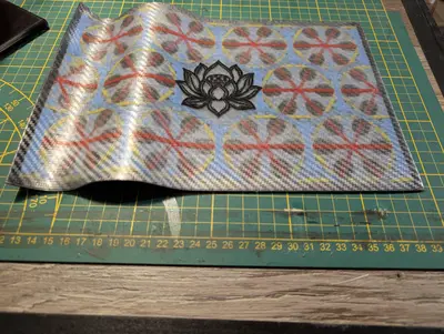Woven flexible play mat – woven through the layers