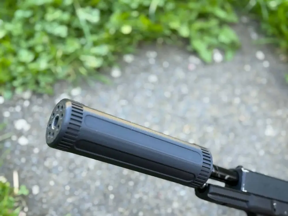 Airsoft Suppressor 150x40 with M14x1 L Thread