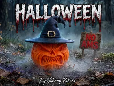 Halloween Pumpkin 4 - Angry