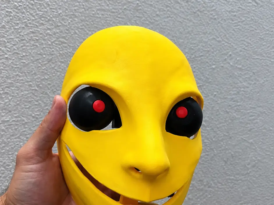 Halloween animatronic mask - easy