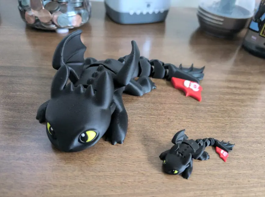 Flexi Mini Toothless Fury [Keychain]