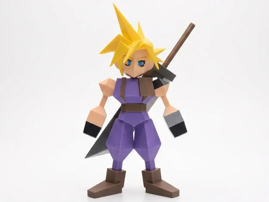 Final Fantasy VII - CLOUD MULTIPART