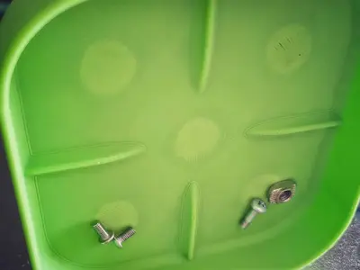 Magnetic tray for small hardware
